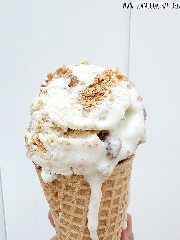 Homemade Key Lime Pie Ice Cream