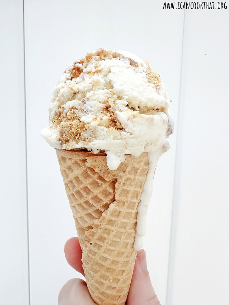 Homemade Key Lime Pie Ice Cream