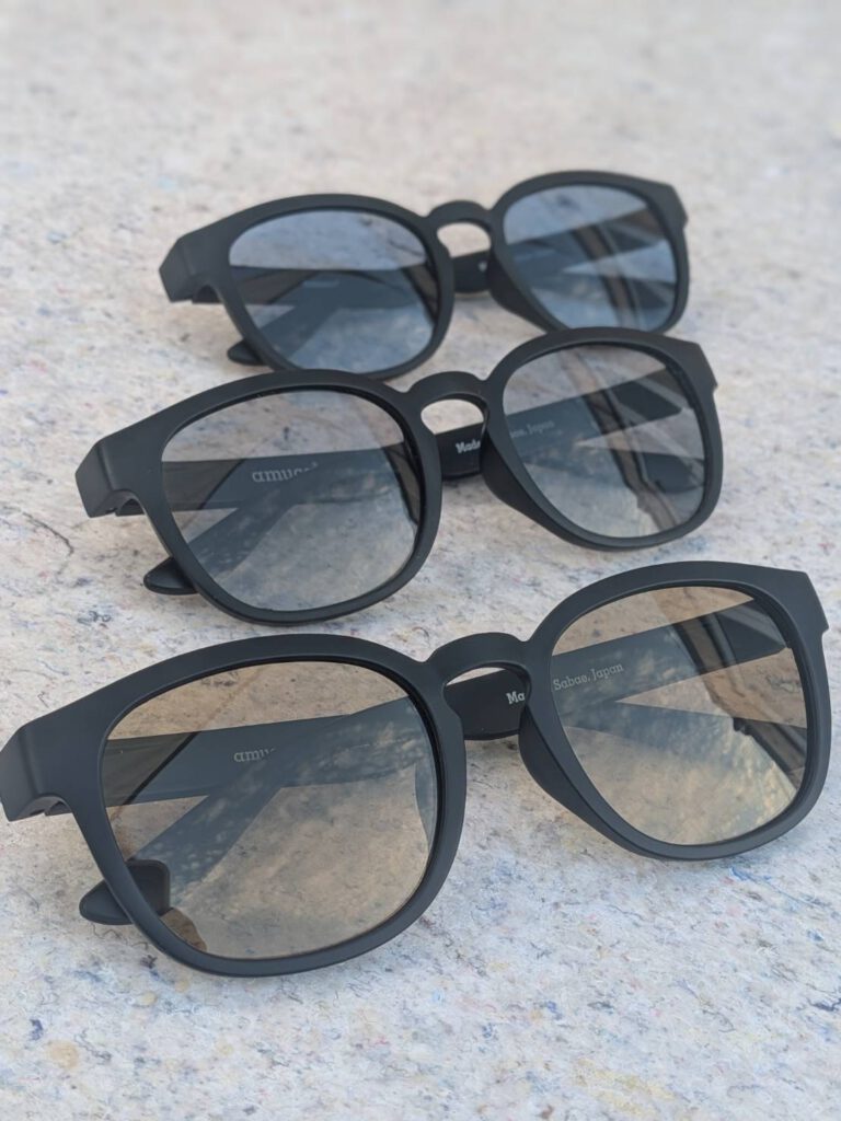 サイクラフトのアップサイクルサングラス