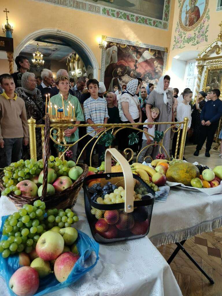 Праздник Преображения Господня в приходах Касимовской епархии