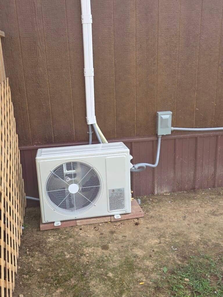 mini split installation Peebles Ohio