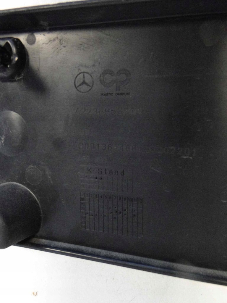 MERCEDES S W223 223 PODKŁADKA POD TABLICĘ AMG - obrazek 9