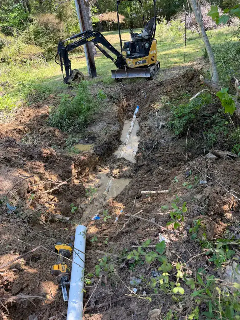 Broken water line repair by 1 A+ Plumber