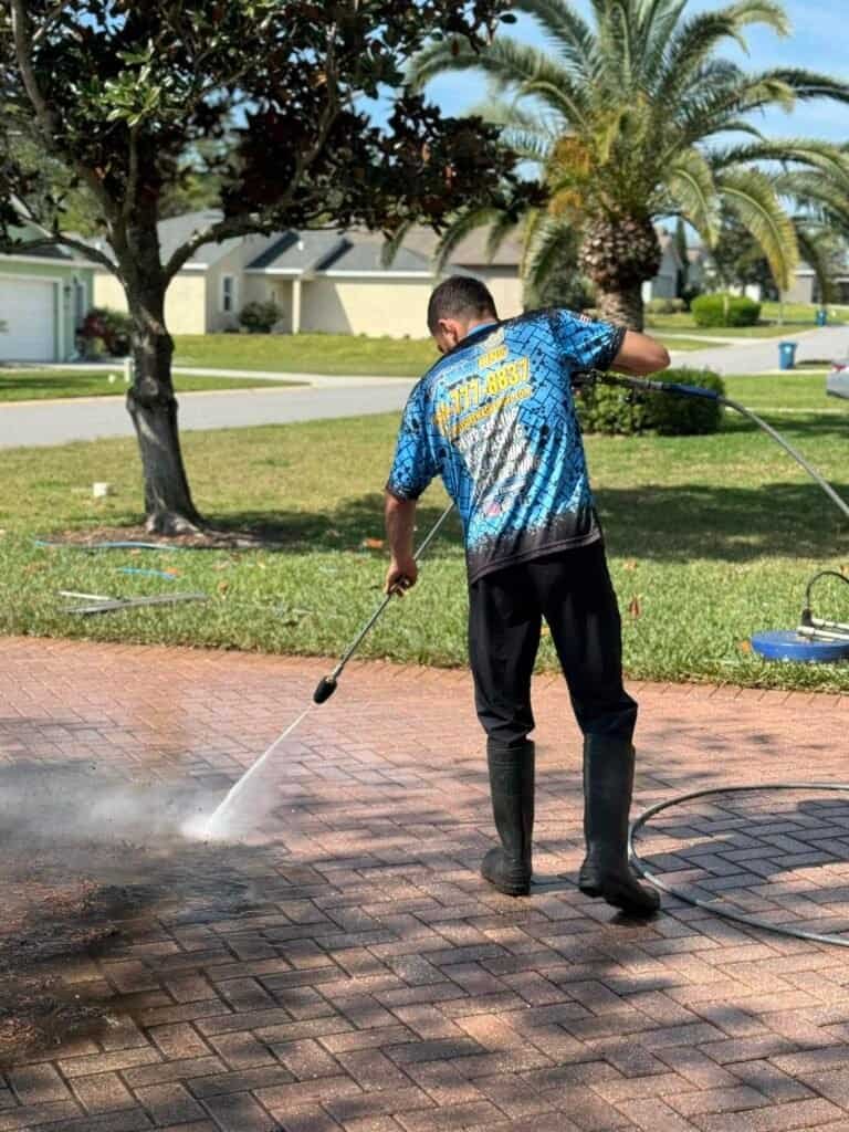 brick paver turbo weeds away