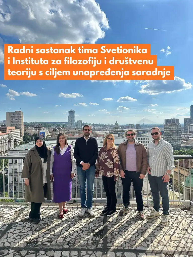 Radni sastanak tima Svetionika i Instituta za filozofiju i društvenu teoriju s ciljem unapređenja saradnje