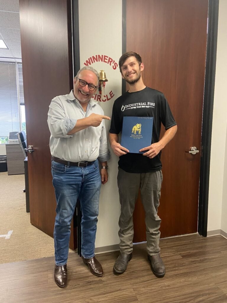 Houston accident victim celebrating legal victory at law firm