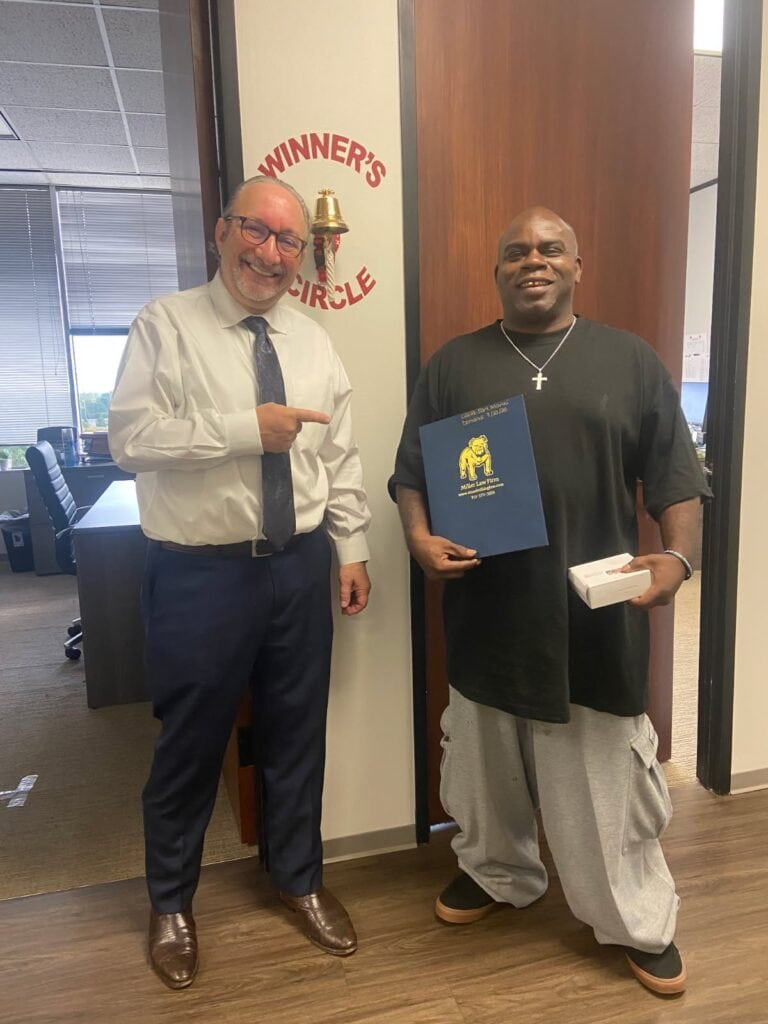 Car crash victim celebrating legal success in Houston