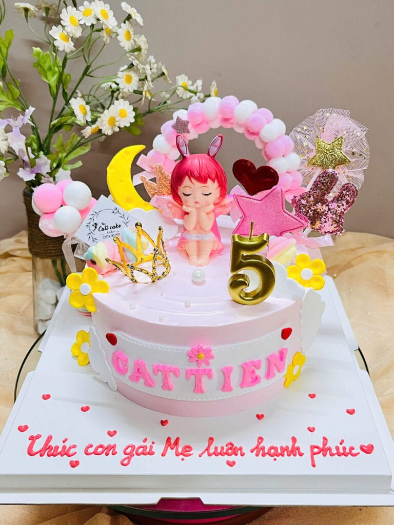 Bánh Sinh Nhật Cho Bé Gái - Dễ Thương Và Đáng Yêu
