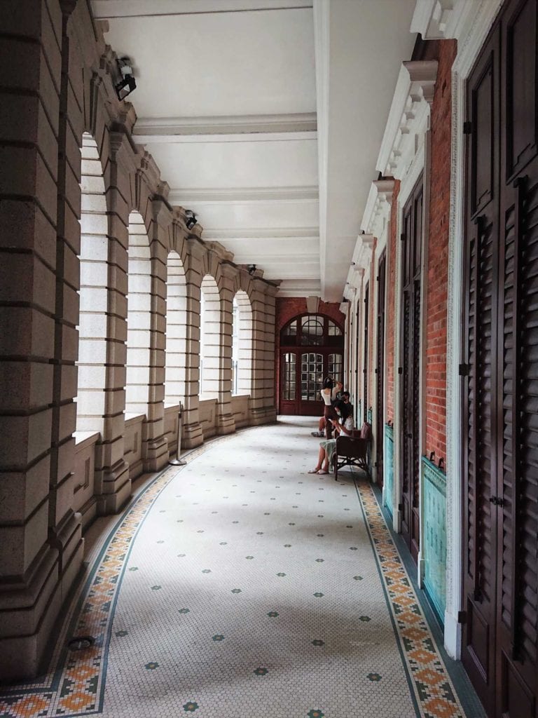 孫中山紀念館弧形陽台