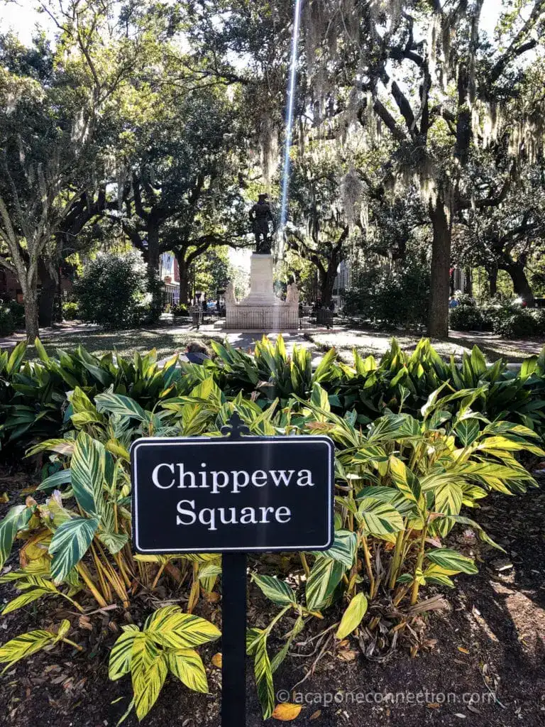 Chippewa Square Savannah Georgia