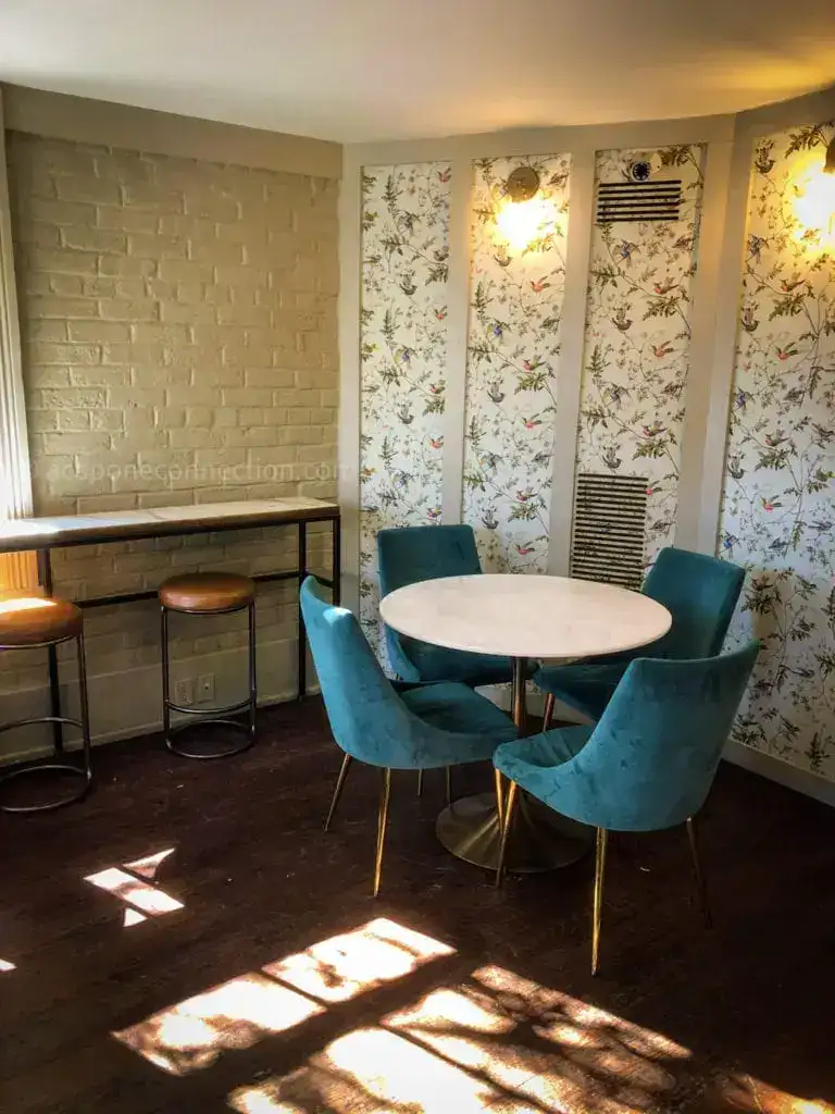 Mirabelle's Café Interior