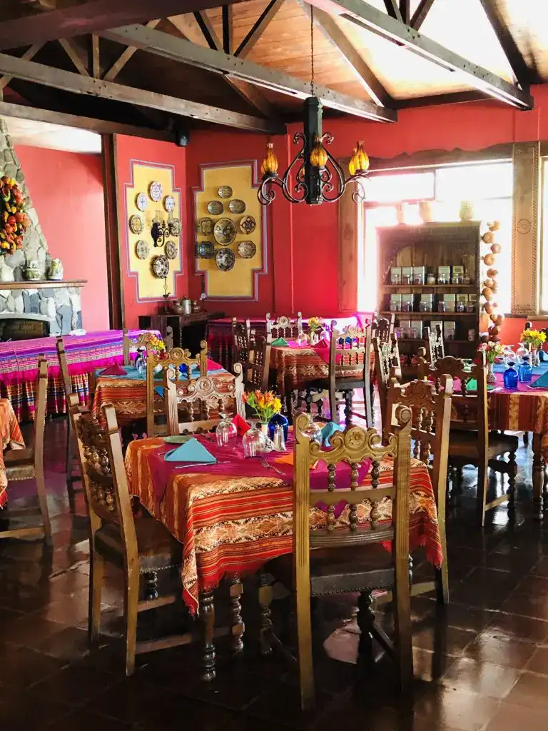 Restaurant in Hotel Atitlan Guatemala