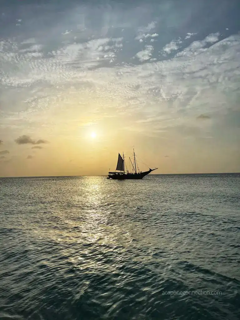 Ship in the ocean