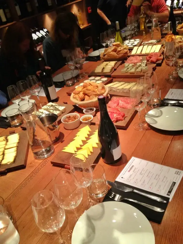 Wine and Cheese Tasting at Paris Restaurant