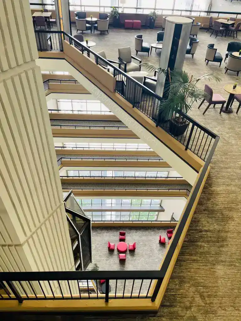 Atlanta Georgia Hilton Hotel Interior