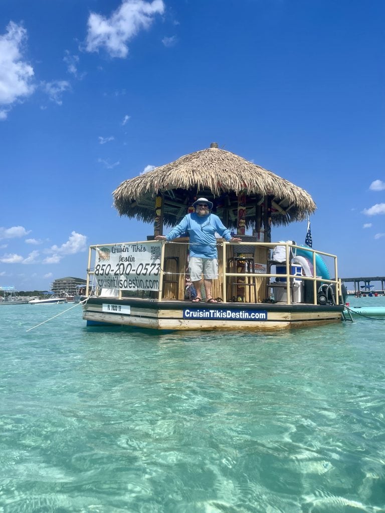 Tiki Boat Crab Island Destin Florida