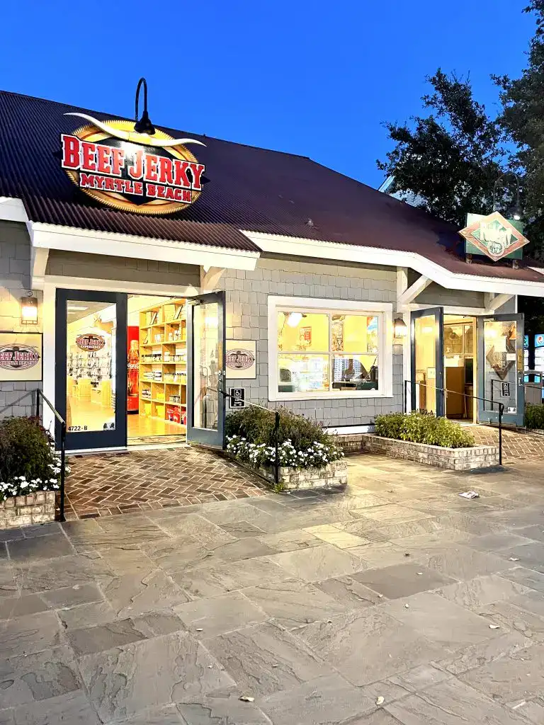 Cheap and Free Things to do in Myrtle Beach Beef Jerky Tasting