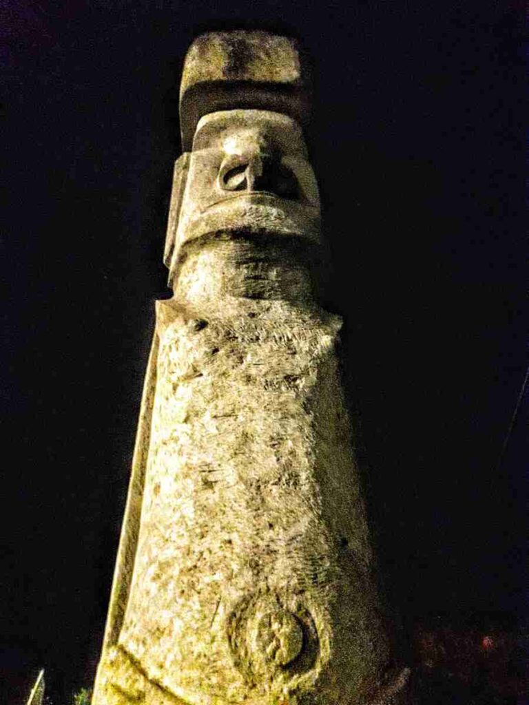 il moai di Vitorchiano