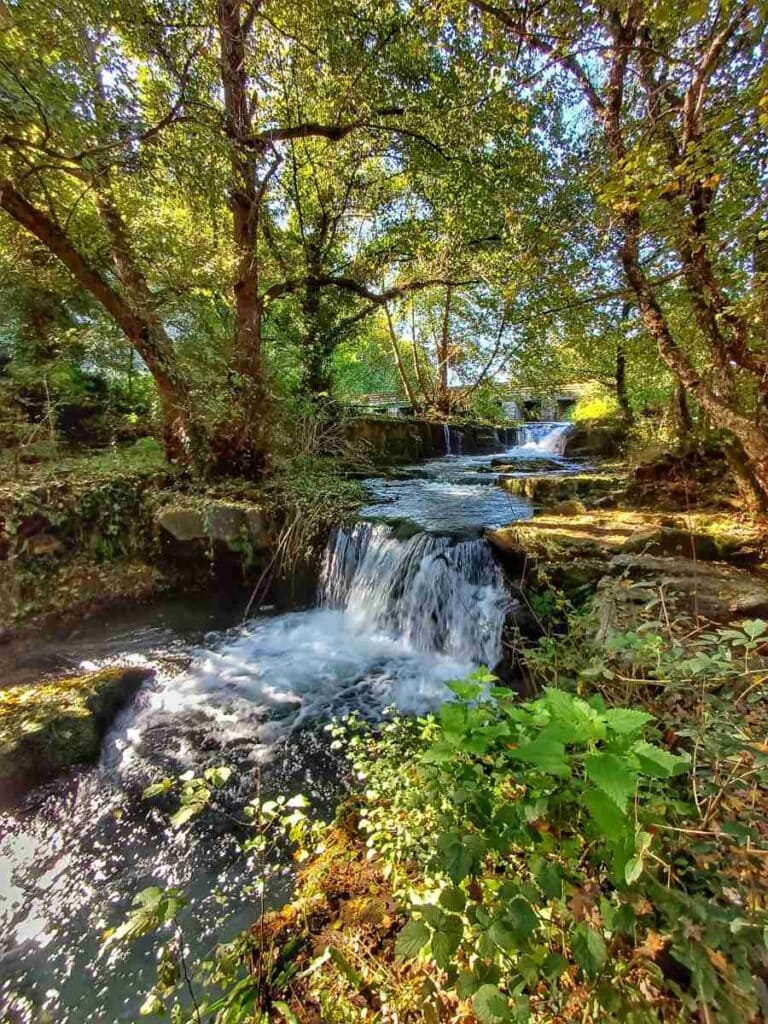 Cascate nella valle del Treja, una delle meraviglie della Tuscia