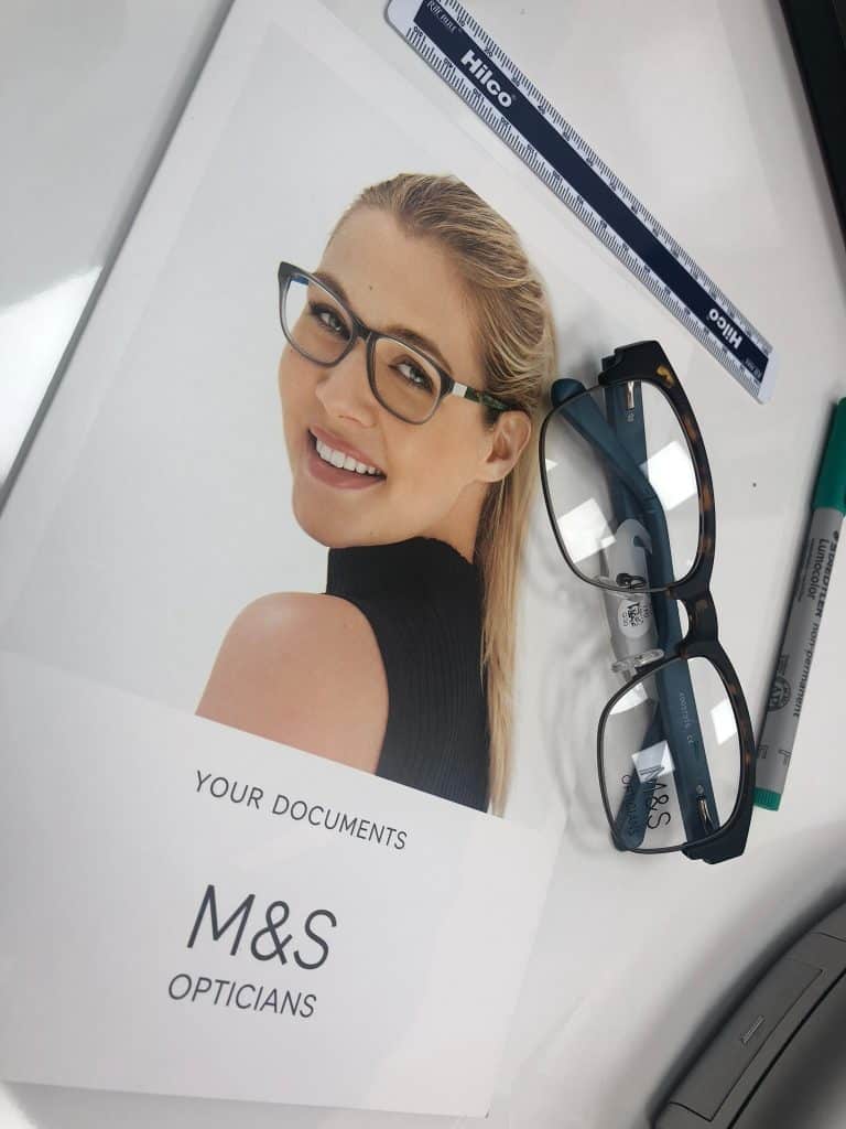 M & S Opticians New glasses