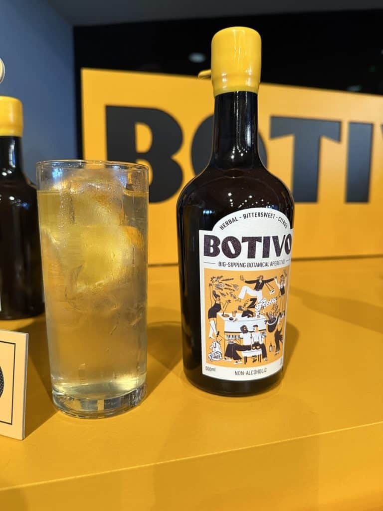 Christmas Lunch with Supermarket Christmas Food and Drink 34 Botivo Non alcoholic botanical mixer