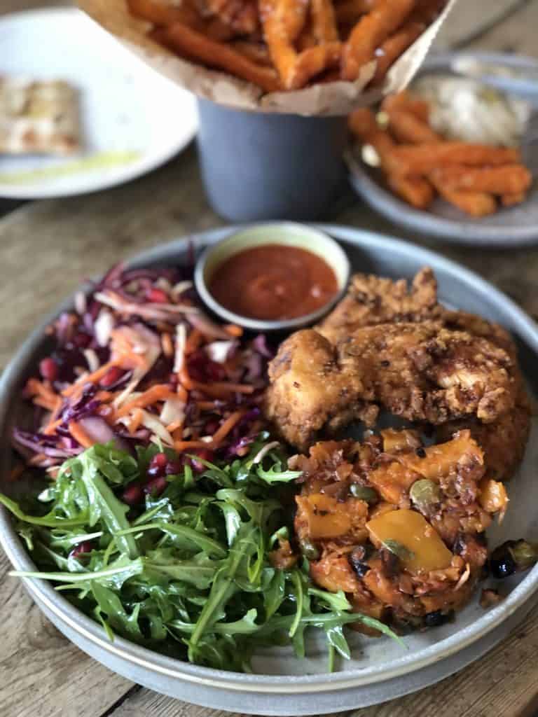 Buttermilk fried chicken at Korto
