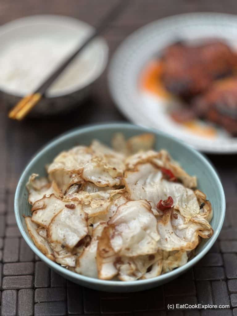 Stir Fried Hand Torn Cabbage