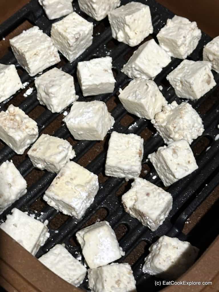 Air Fryer Spicy Salt and Pepper Tofu recipe 5 Air Fryer Salt and Pepper Tofu