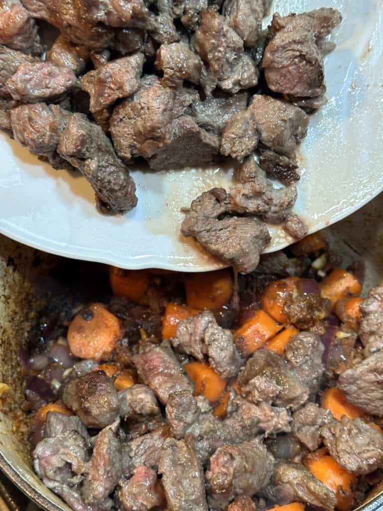 Boeuf Bourgignon French beef stew