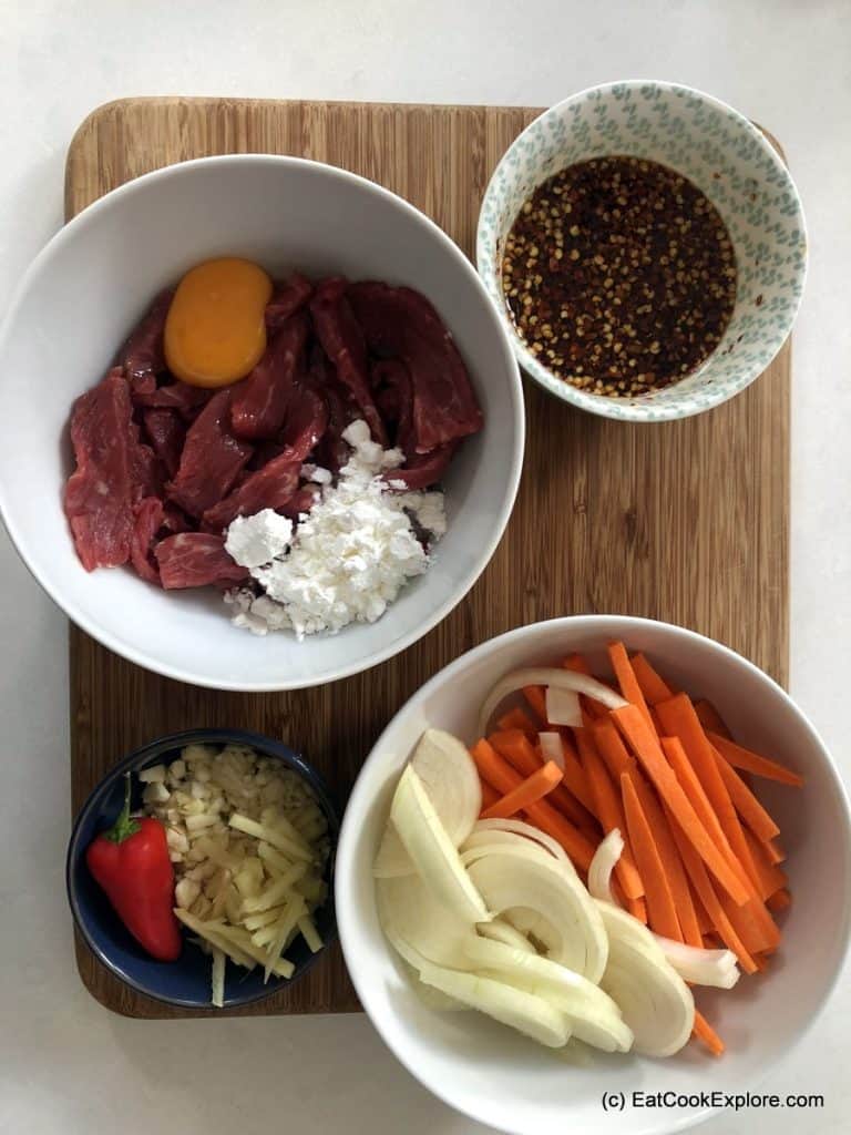 Crispy Chilli Beef recipe 8 Crispy chilli beef recipe