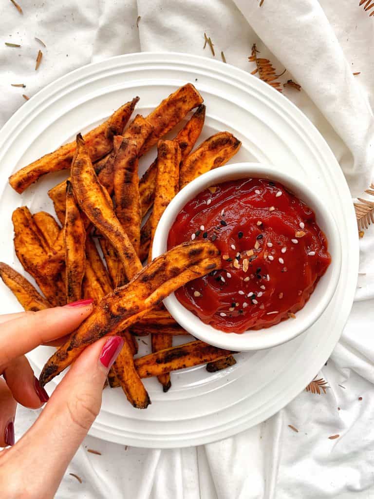 How To Make Crispy Baked Sweet Potato Fries