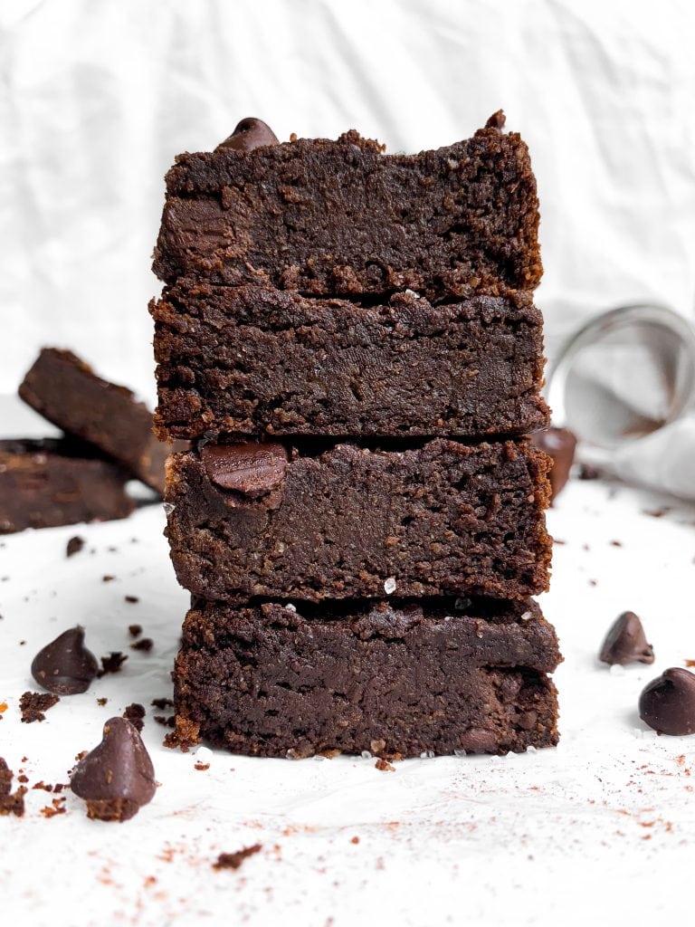 Vegan Sweet Potato Brownies | Made with Oat Flour!