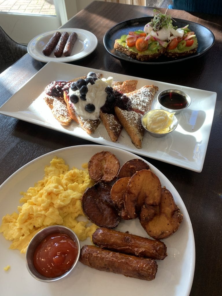 Breakfast for two at BlueFin Restaurant in Portland maine