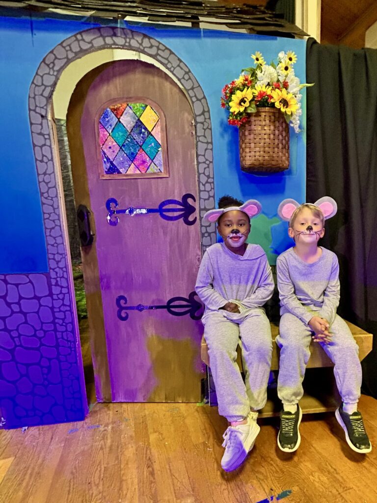 Martin Luther School students performing Out of the Woods spring musical 2026