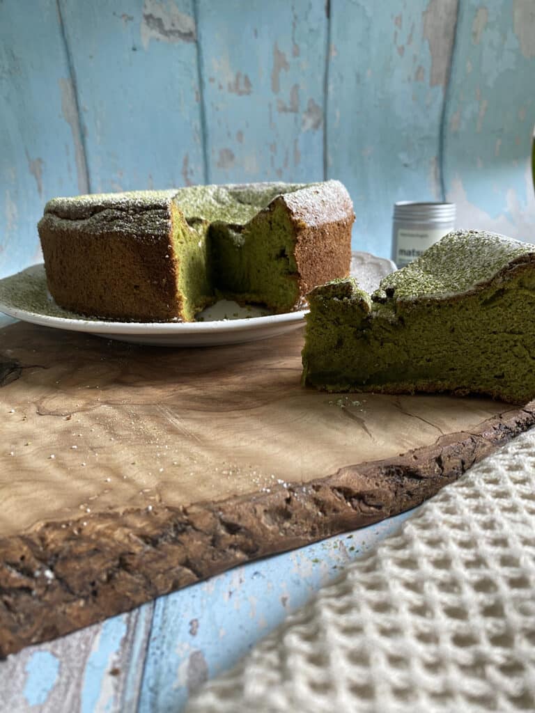 Matcha Sponge Cake Easy Dessert 6 matcha sponge cake