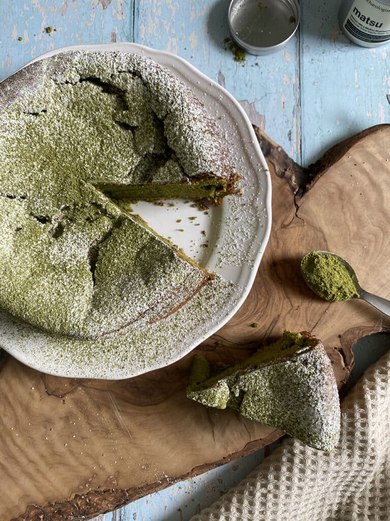 Matcha Sponge Cake Easy Dessert 8 matcha sponge cake
