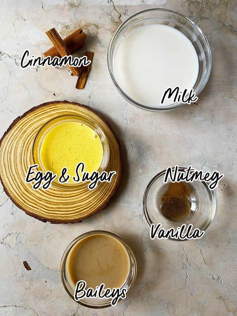 Baileys Eggnog: Get into the Holiday Spirit with a Creamy Cocktail 2 ingredients for the baileys eggnog