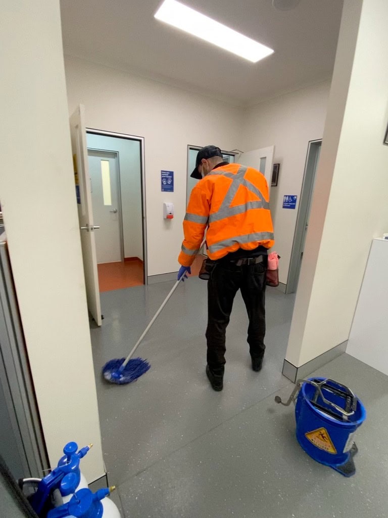 Think Clean Australia team providing cleaning service in Launceston