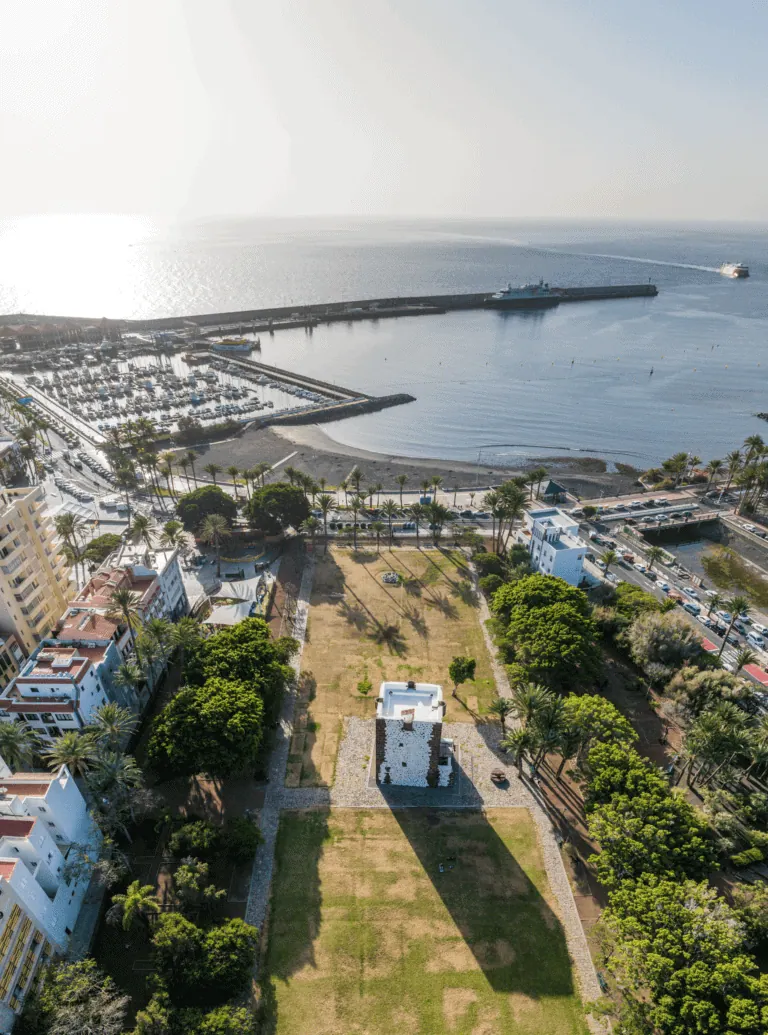 Servicio de dron en La Gomera