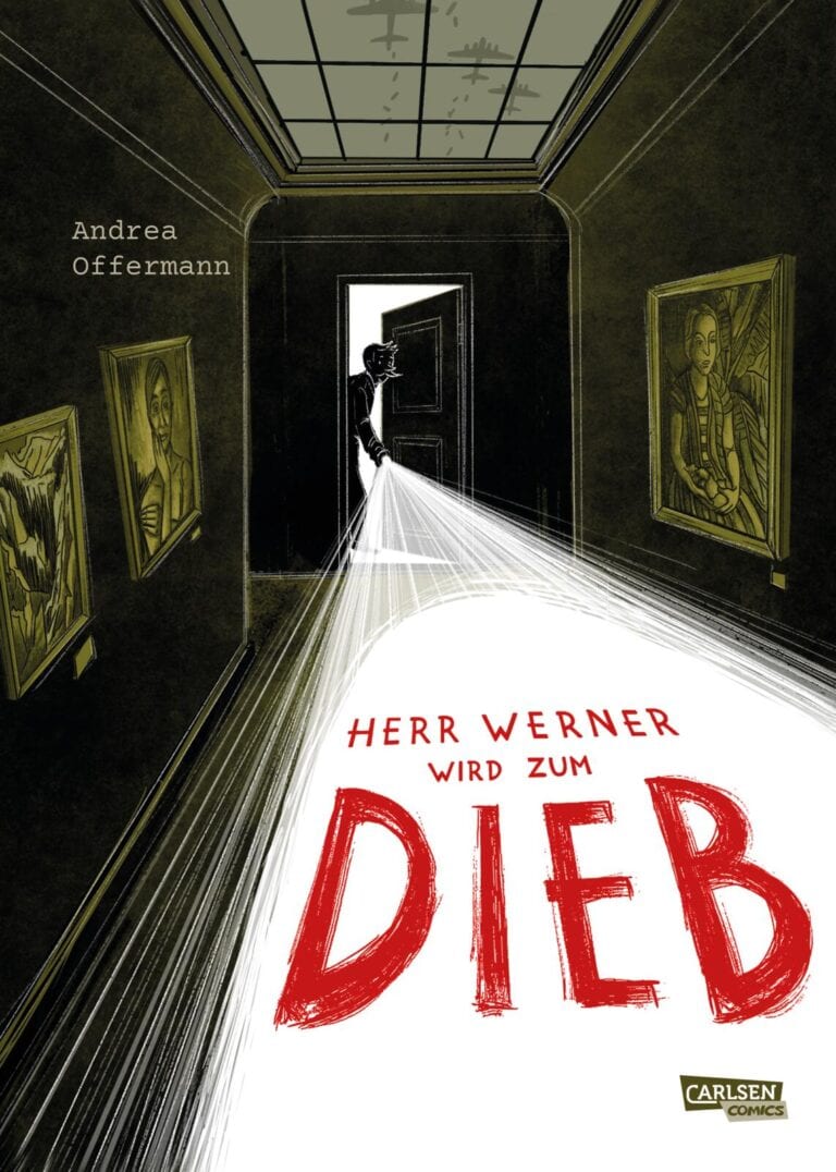 „Herr Werner wird zum Dieb“: Andrea Offermann stellt den Comic in der Hamburger Kunsthalle vor