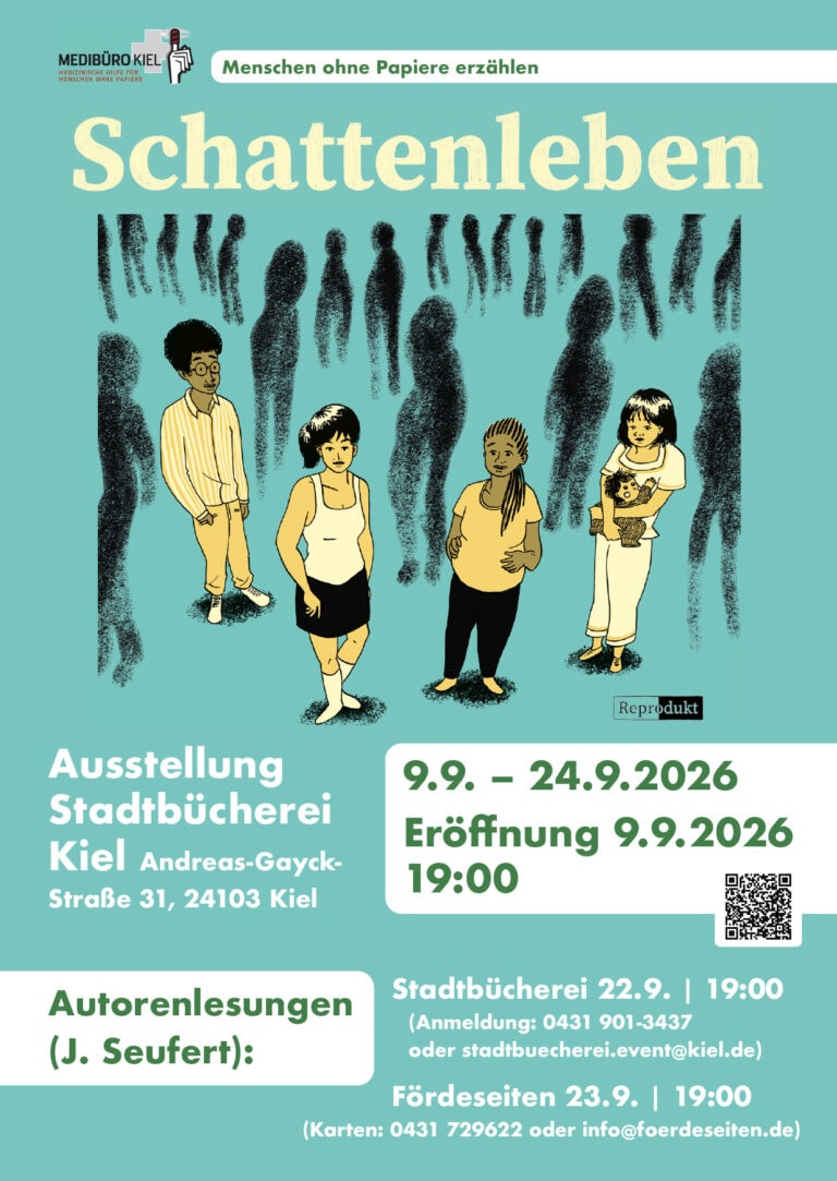 „Schattenleben“: Comicreportage wird in Kiel zur Ausstellung