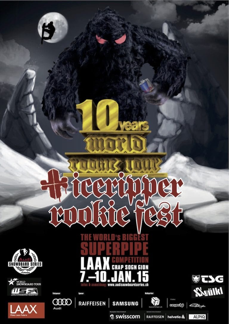 Iceripper Rookie Fest in Laax, Switzerland