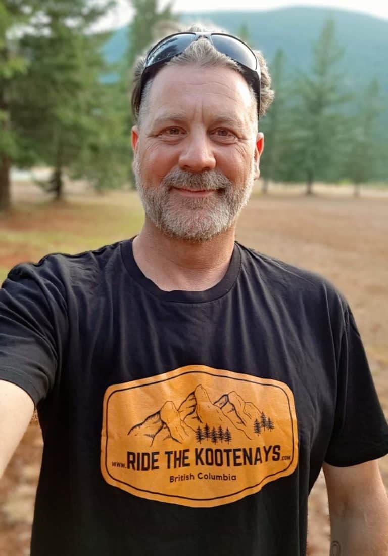 ride the kootenays ridethekootenays tshirt