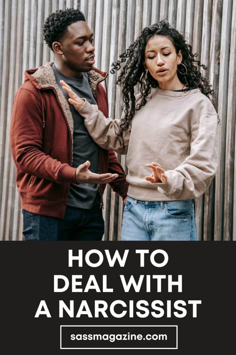 how to deal with a narcissist