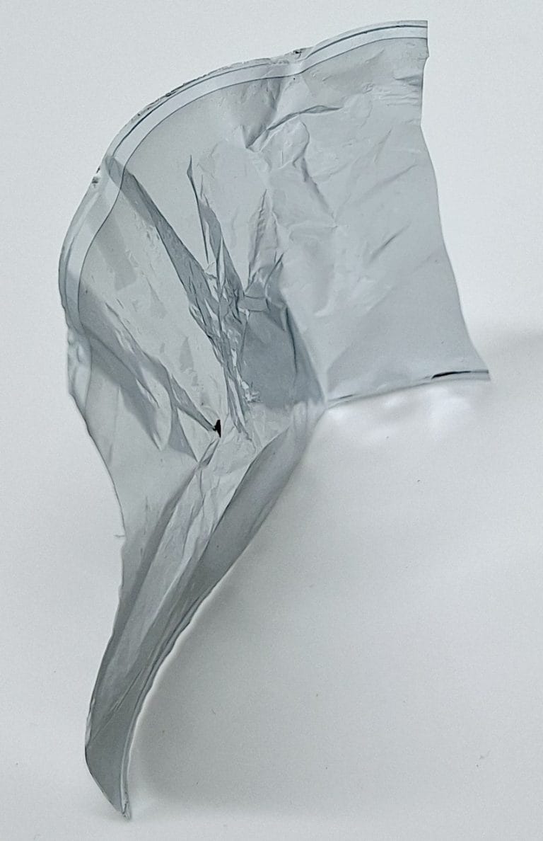 the dielectric foil layer on a capacitor