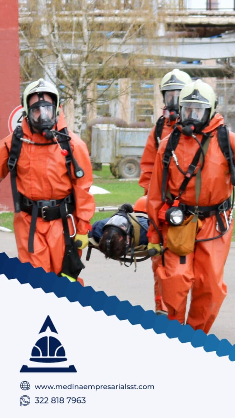 Capacitación en brigada de emergencia para empresas colombianas.