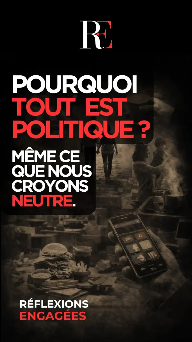 Pourquoi tout est politique dans la vie quotidienne : consommation, écrans, travail et relations sociales