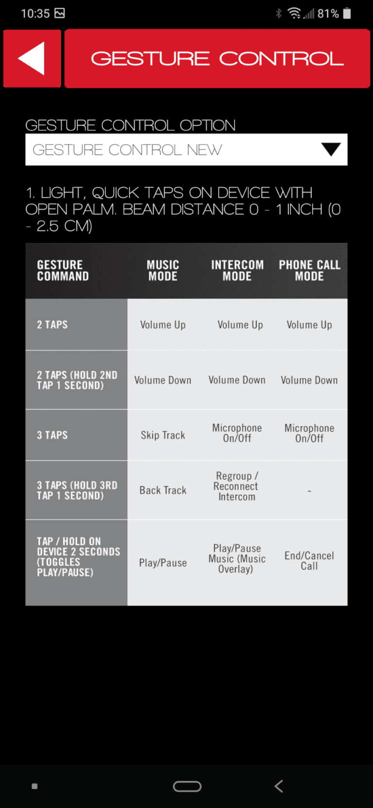 UCLEAR Motion6 CLEARlink app