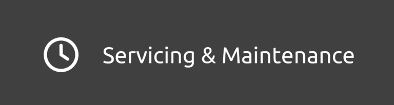 Link to Servicing & Maintenance information page