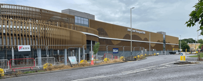 Arle Court Transport Hub car park